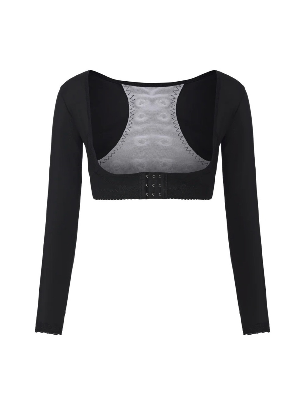 black lace trim arm shaper